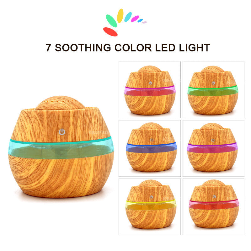 LED Aromatherapy Essential Oil Diffuser Air Humidifier