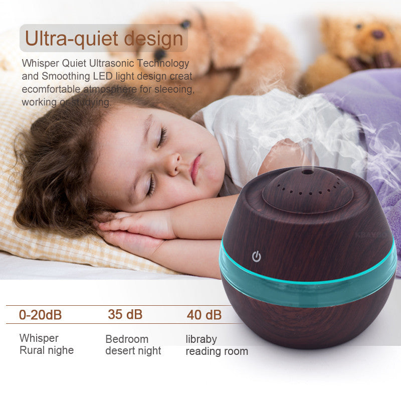 LED Aromatherapy Essential Oil Diffuser Air Humidifier