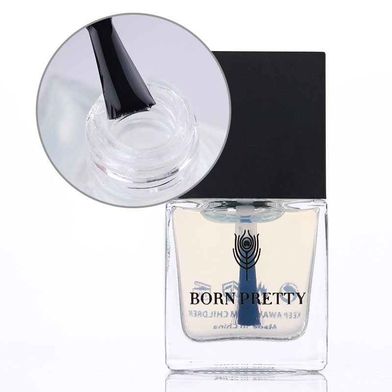BORN PRETTY 2-in-1 Base & Top Coat Coat Water Based Nail Polish