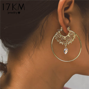 Crystal Flame Earrings