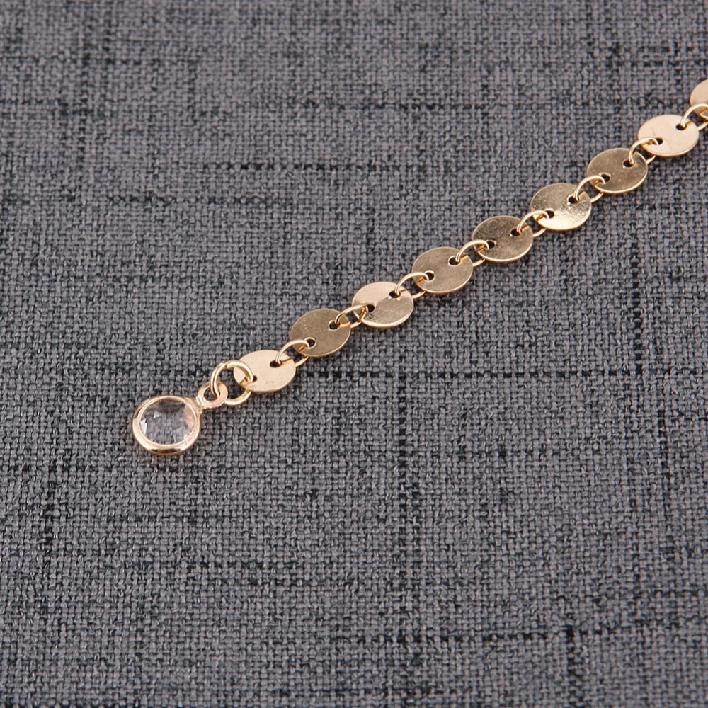Three Layer Disc Necklace