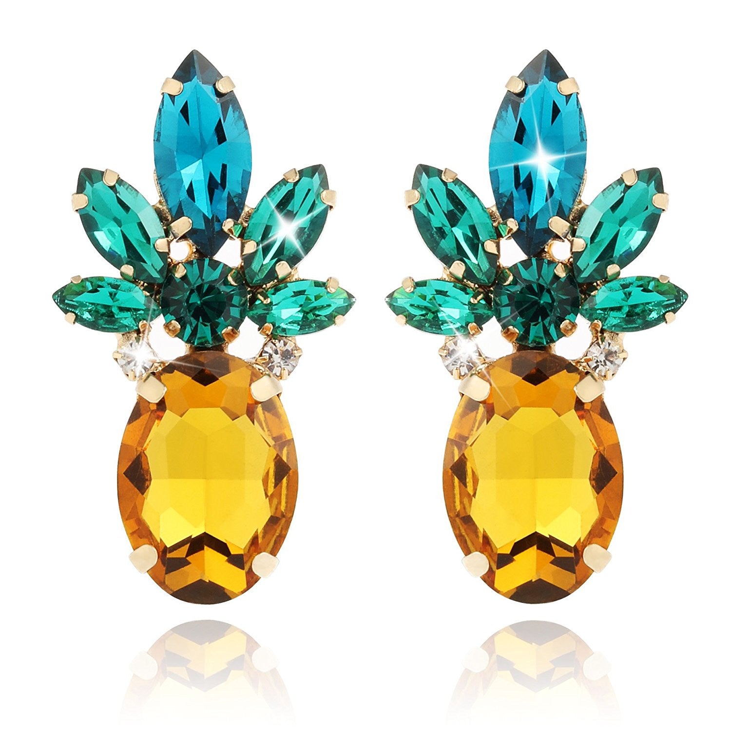 Pineapple Sparkle Earrings