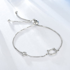 ANFASNI Dainty Kitty Adjustable Bracelet