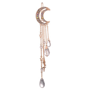 Moon And Stars Hair Clip