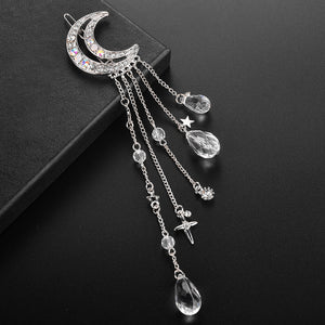 Moon And Stars Hair Clip