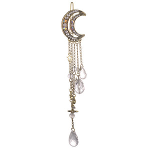 Moon And Stars Hair Clip