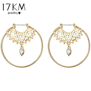 Crystal Flame Earrings