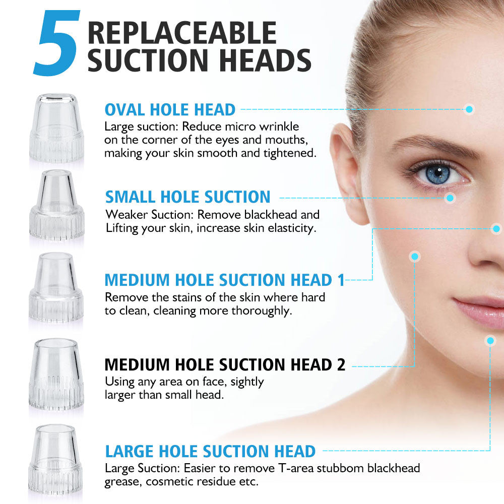 Rose gold Skin Care Pore Vacuum