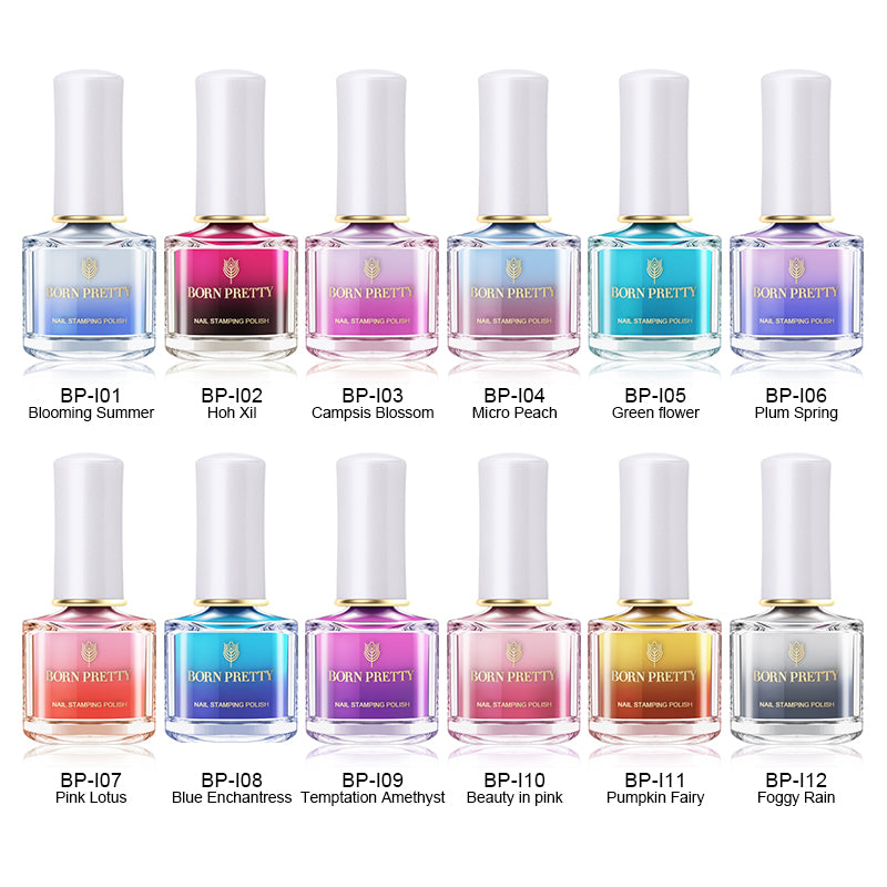 BORN PRETTY Holographic, Chameleon, And Temp Change Nail Polishes