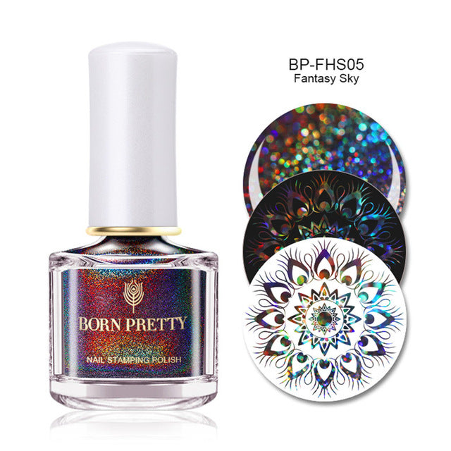BORN PRETTY Holographic, Chameleon, And Temp Change Nail Polishes