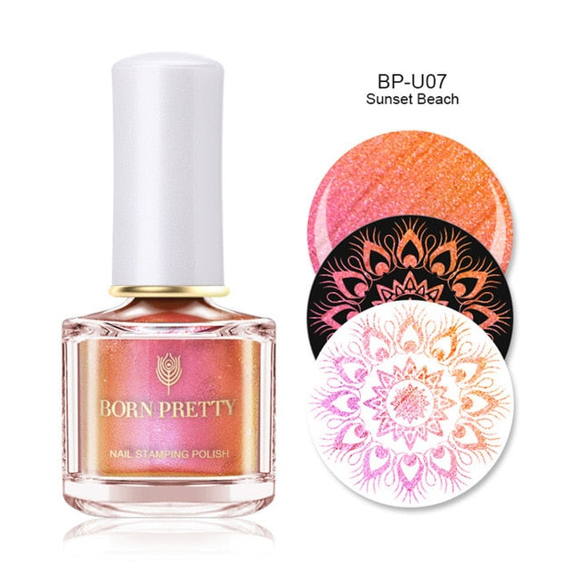 BORN PRETTY Holographic, Chameleon, And Temp Change Nail Polishes