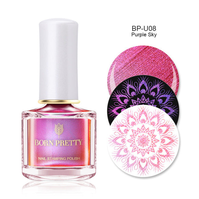 BORN PRETTY Holographic, Chameleon, And Temp Change Nail Polishes