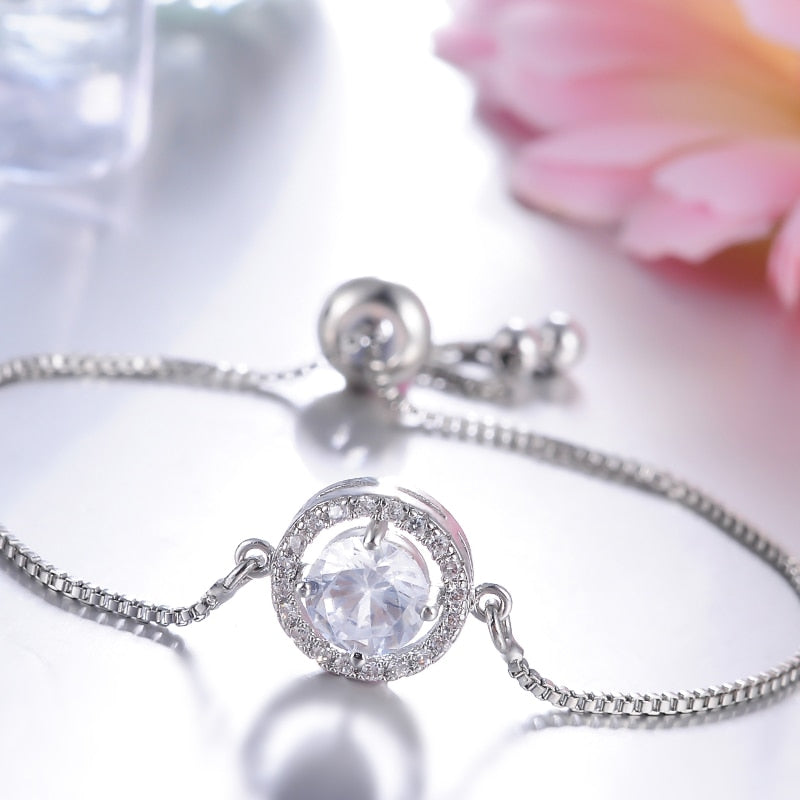 ANFASNI  Adjustable Disc Bracelet