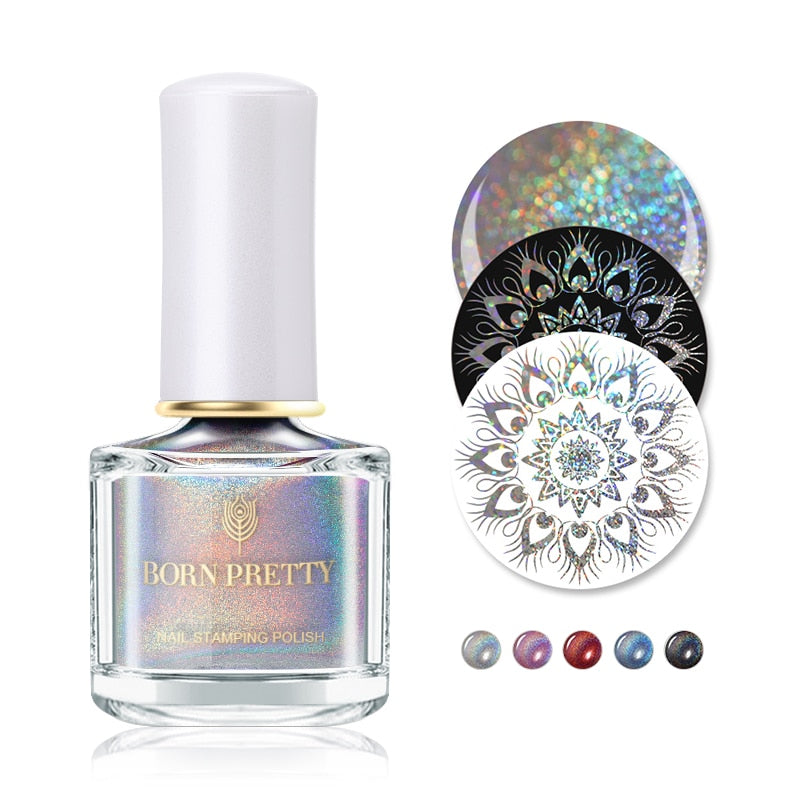 BORN PRETTY Holographic, Chameleon, And Temp Change Nail Polishes