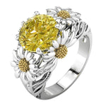 Sunflower Sparkle Ring