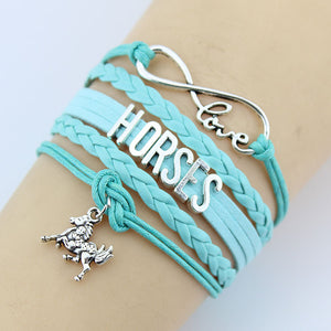 Horses For Infinity  Bracelet