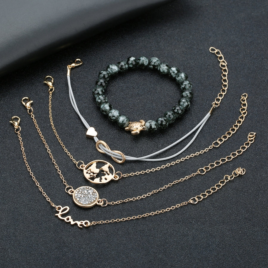 Eternal Life Sea Turtle Bracelet Set